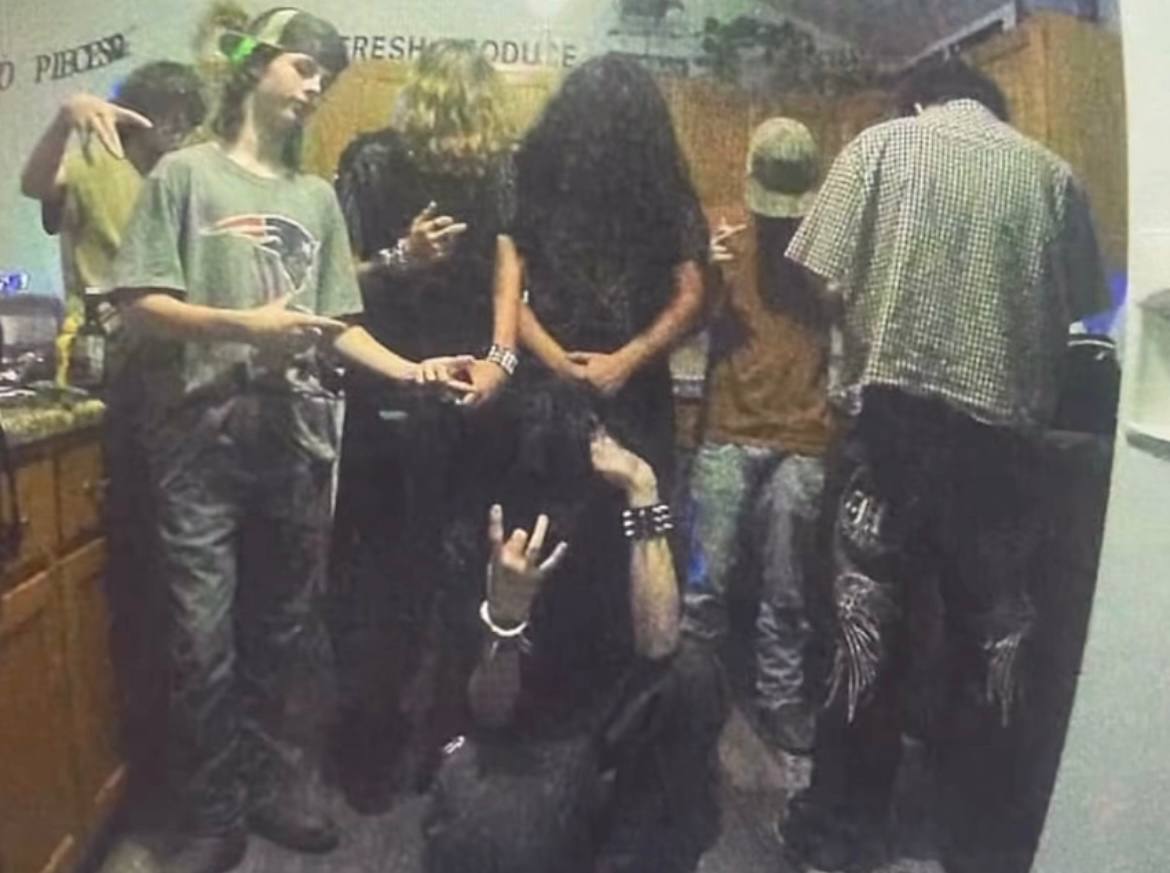 Crew hanging out together